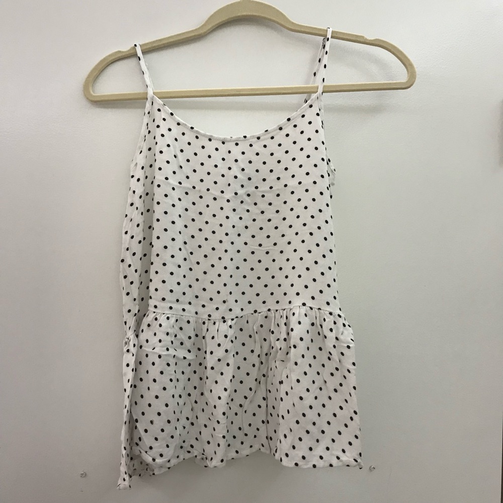 super cute polka dot top